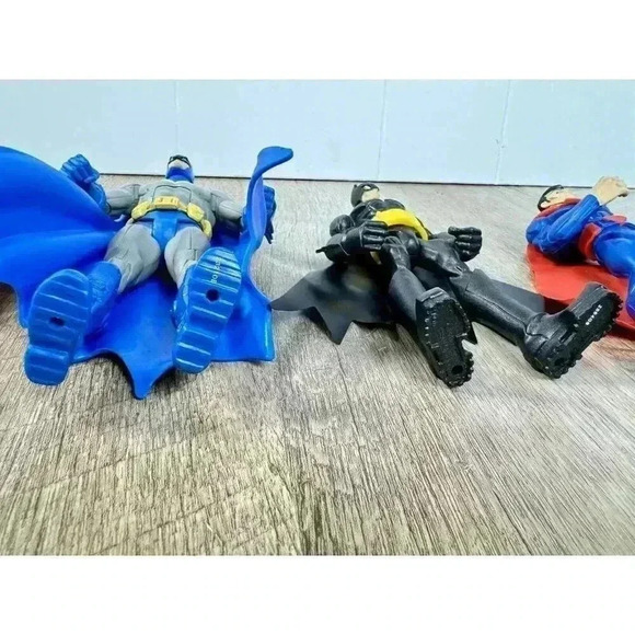 Batman Superman Action Figure Lot DC Comics 2011 2012 Mattel Ninja Power Attack - Picture 6 of 10